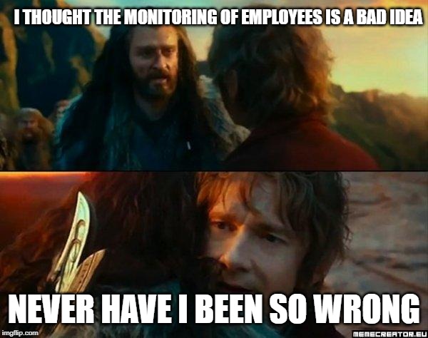 Employees work monitoring